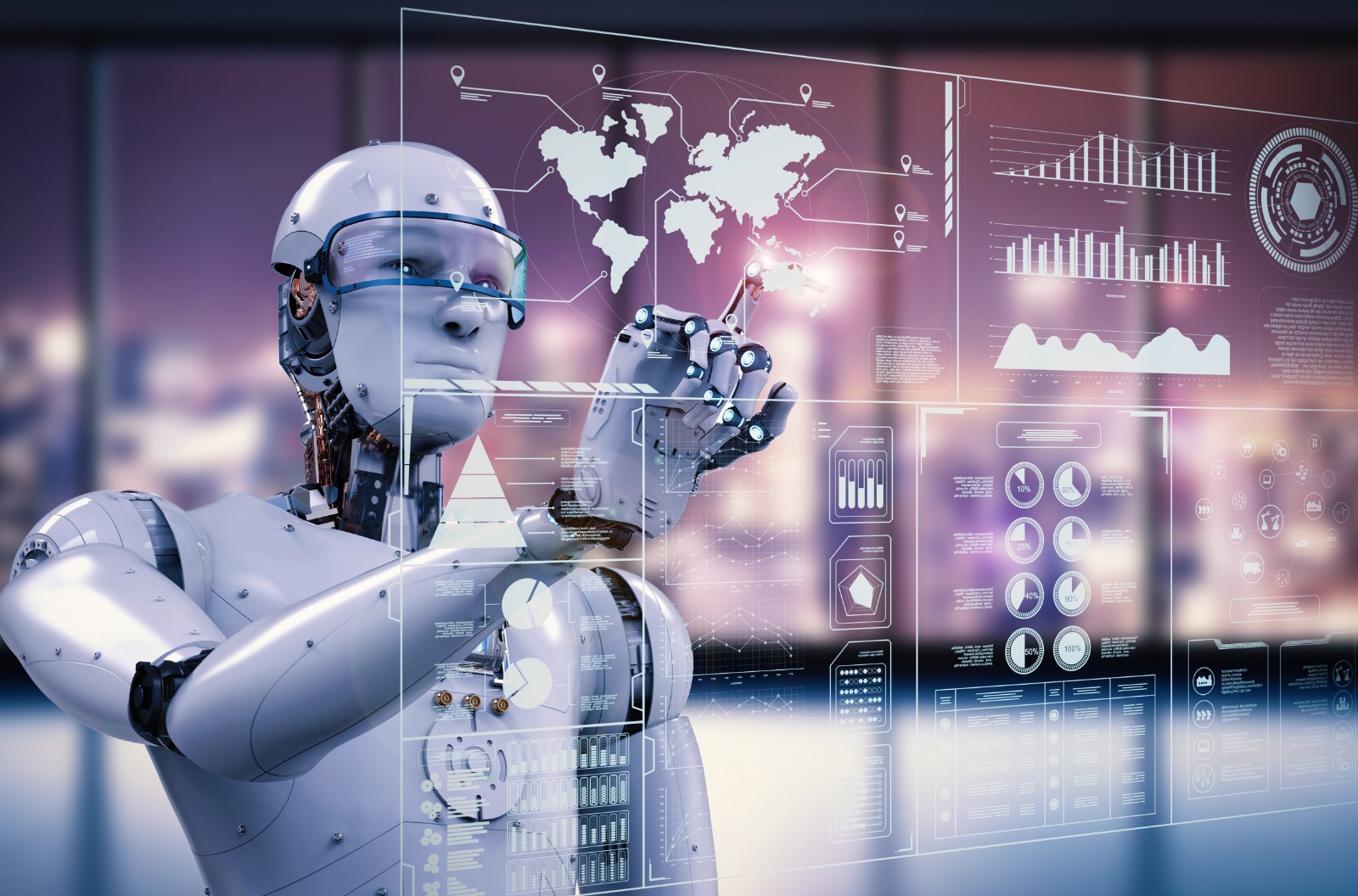 科幻成真，，明升mansion88动力机械人化身数字化劳动力