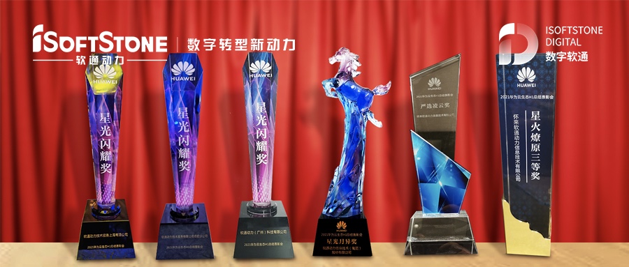 星光闪灼 | 云营业突飞猛进 明升mansion88动力斩获华为云6大奖项